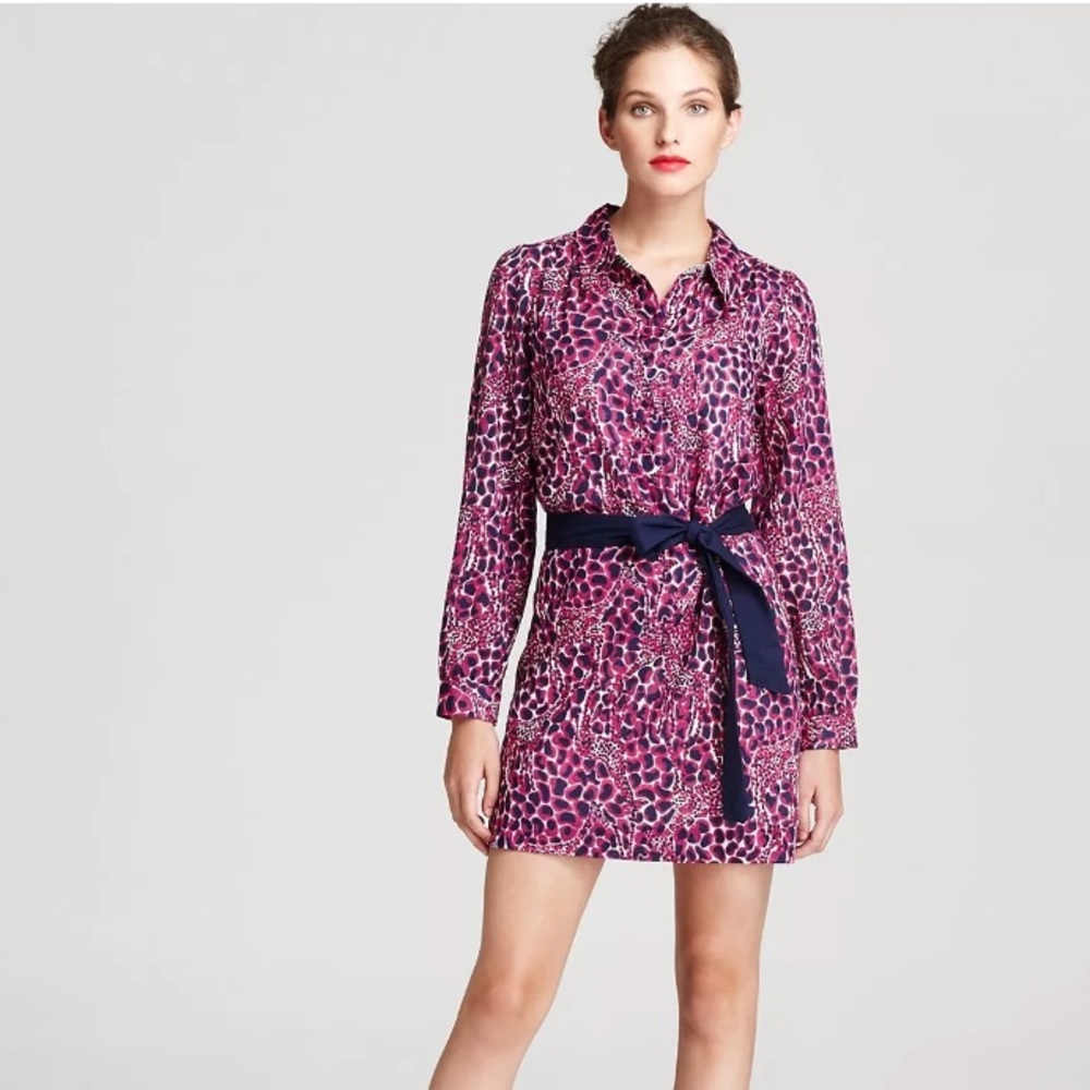 Christy Giraffe Print Shirtdress by Lilly Pulitzer